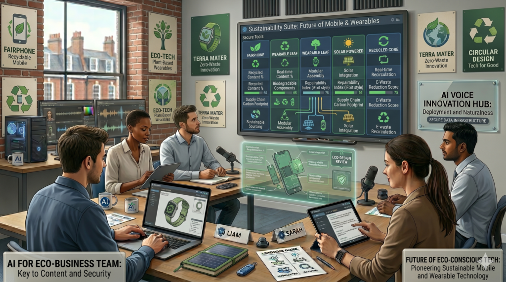 The Future of Eco-Conscious Tech: Pioneering Sustainable Mobile and Wearable Technology