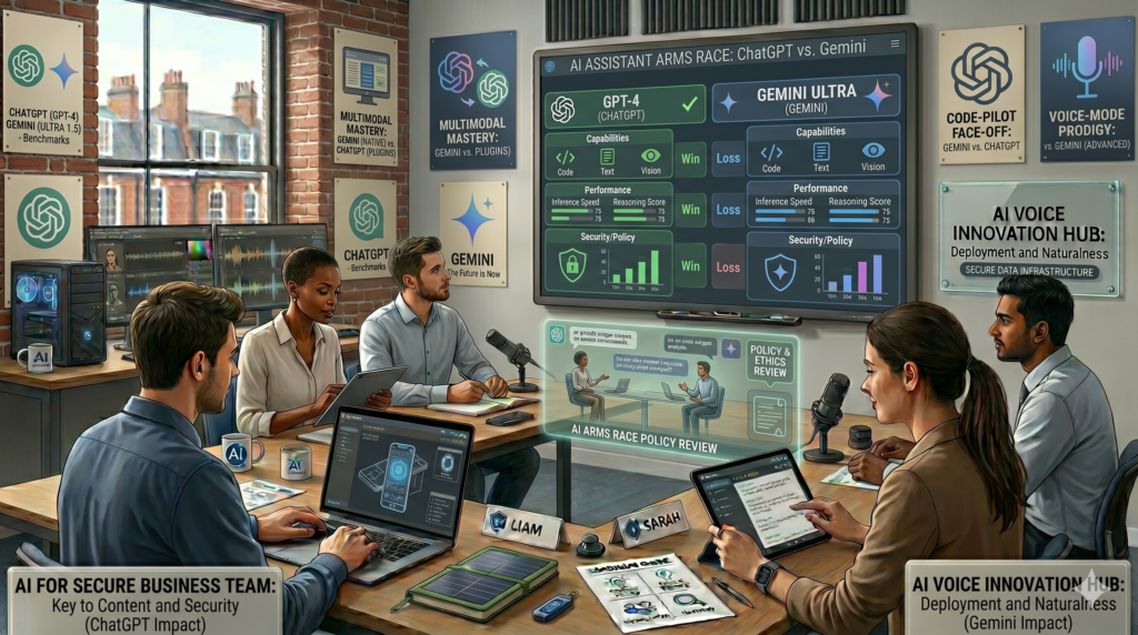 The AI Assistant Arms Race: ChatGPT vs. Gemini and Your Digital Future